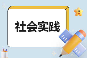 社会实践报告模板及范文